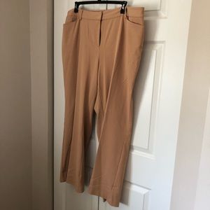 Lane Bryant Women’s camel colored trousers